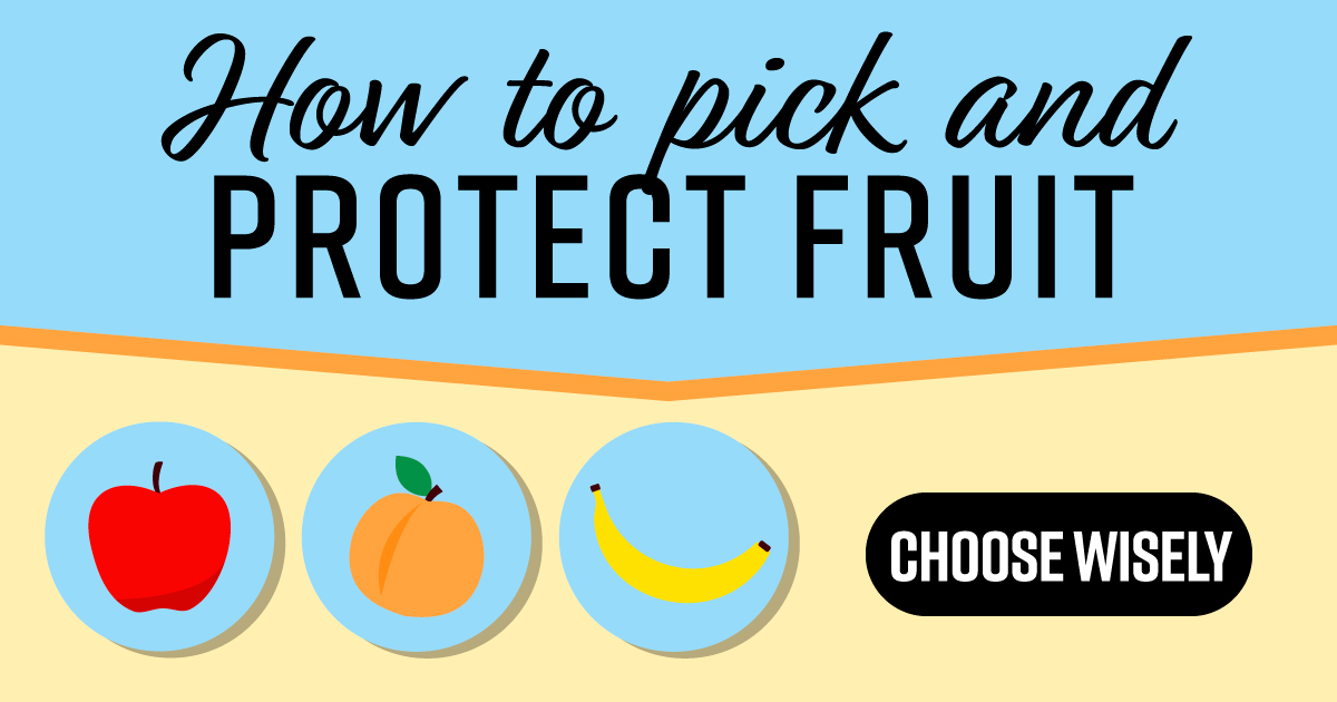 How to pick and protect produce: Pick an item